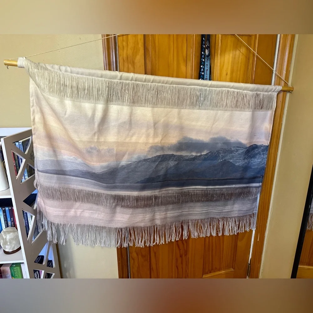 Wall Decor Sunset made from String